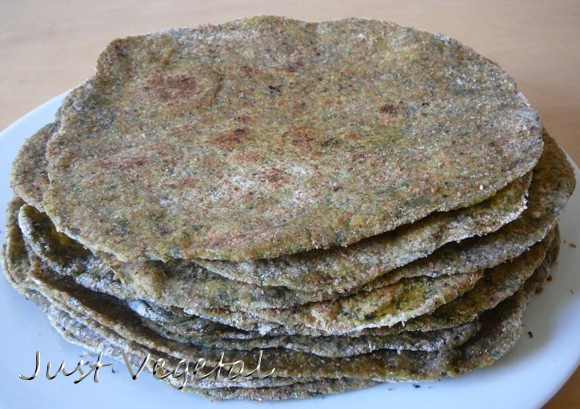 palak paratha